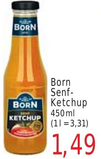 Wiglo Wunderland Born Senf Ketchup 450 ml Angebot