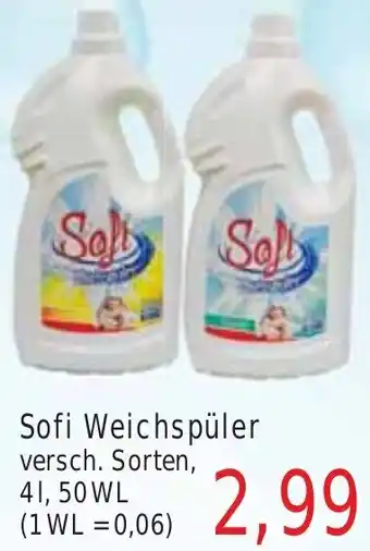 Wiglo Wunderland Sofi Weichspüler 50WL Angebot