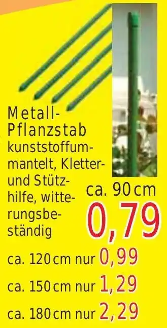 Wiglo Wunderland Metall-Pflanzstab Angebot