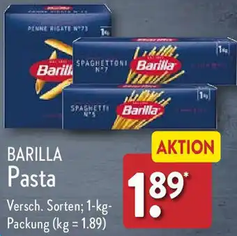 Aldi Nord BARILLA Pasta 1 kg Packung Angebot