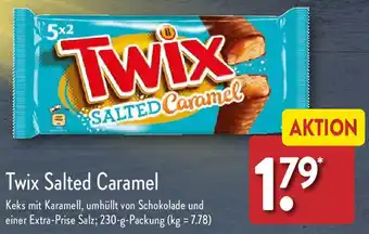 Aldi Nord Twix Salted Caramel 230 g Packung Angebot