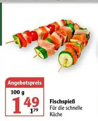 Globus Fischspieß Angebot