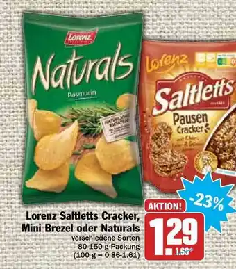 Hit Lorenz Saltletts Cracker Mini-brezel Oder Naturals Angebot