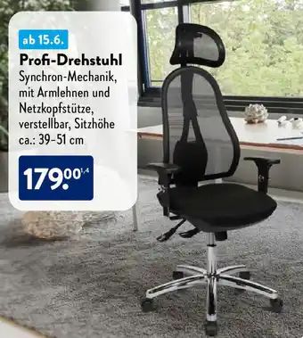 Aldi Nord Profi-Drehstuhl Angebot