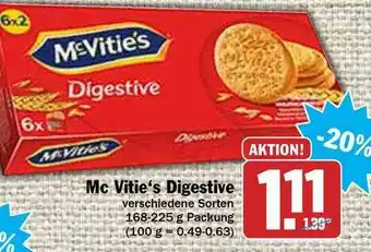 Hit Mc Vitie's Digestive Angebot