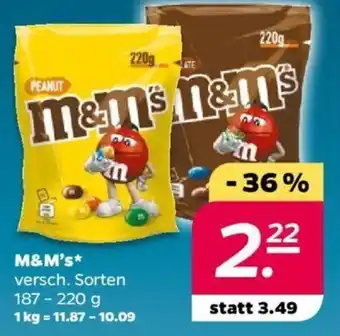 NETTO M&M's 187 - 220 g Angebot