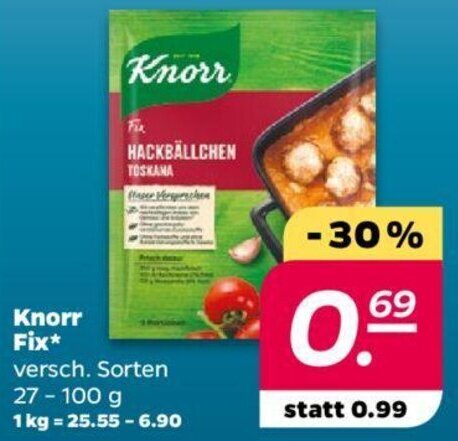 NETTO Knorr Fix 27 - 100 g Angebot