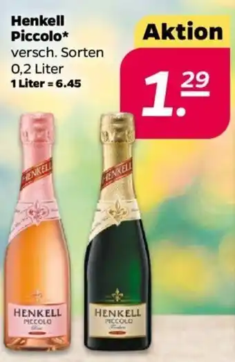 NETTO Henkell Piccolo 0,2 Liter Angebot