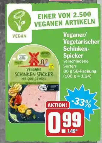 Hit Veganer Vegetarischer Schinken-spicker Angebot