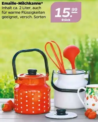 NETTO Emaille-Milchkanne* Angebot