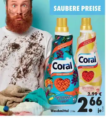 Mäc Geiz Coral Waschmittel Angebot