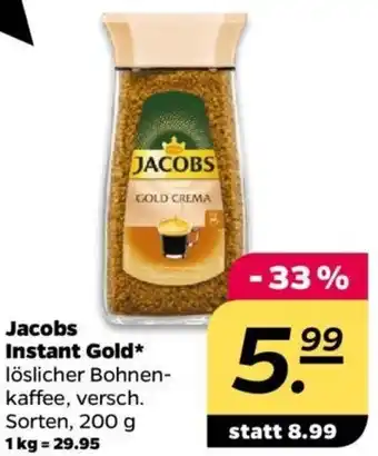 NETTO Jacobs Instant Gold 200 g Angebot