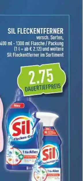 Marktkauf Sil Fleckentferner Angebot