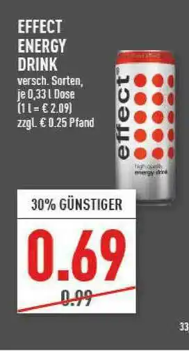 Marktkauf Effect Energy Drink Angebot