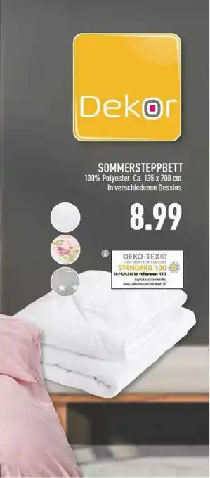 Marktkauf Sommersteppbett Dekor Angebot