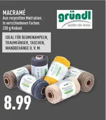 Marktkauf Macramé Gründl Angebot