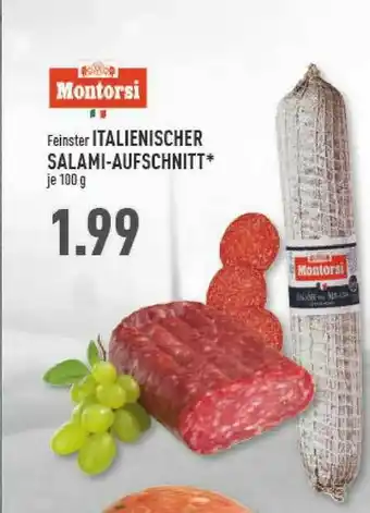 Marktkauf Feinster Italienischer Salami-aufschnitt Montorsi Angebot