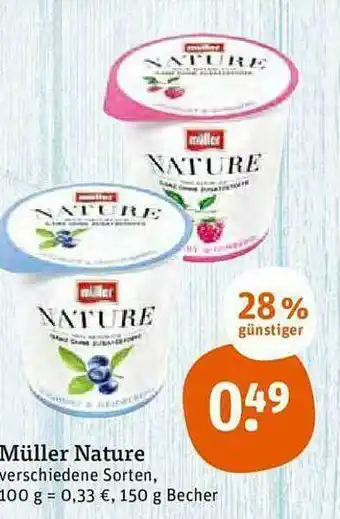 tegut Müller Nature Angebot