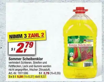 toom Baumarkt Sommer Schiebenklar Angebot