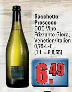 alldrink Sacchetto Prosecco Angebot