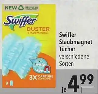 CITTI Markt Swiffer Staubmagnet Tücher Angebot