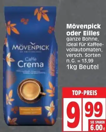 Edeka Mövenpick oder Eilles 1kg Beutel Angebot