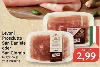 Feneberg Levoni Prosciutto San Danielle Oder San Giorgio Angebot