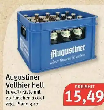 Feneberg Augustiner Vollbier Hell Angebot