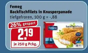 REWE Kaufpark Femeg Backfischfilets In Knusperpanade Angebot