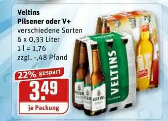 REWE Kaufpark Veltins Pilsener Oder V+ Angebot