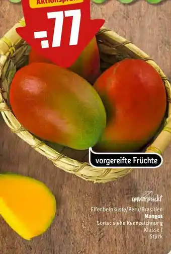 REWE Kaufpark Unverpackt Mangos Angebot