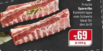 REWE Kaufpark Frische Spareribs Angebot