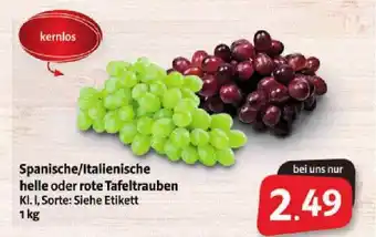 Markant Markt Helle Oder Rote Tafeltrauben Angebot