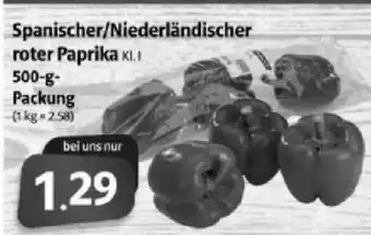 Markant Markt Roter Paprika Angebot