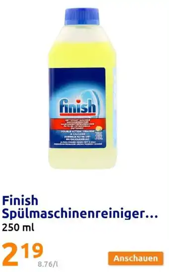 Action Finish Spülmaschinenreiniger 250 ml Angebot