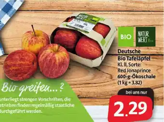 Markant Markt Deutsche Bio Tafeläpfel Natur Wert Angebot