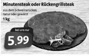 Markant Markt Minutensteak Oder Rückengrillsteak Angebot