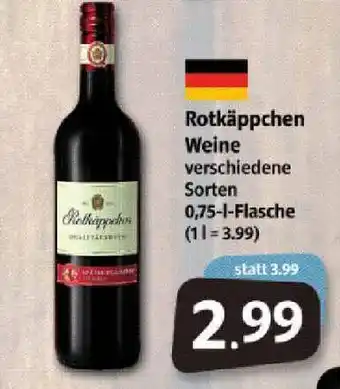 Markant Markt Rotkäppchen Weine Angebot