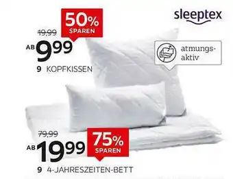 XXXLutz Sleeptex Kopfkissen, Jahreszeiten Bett Angebot