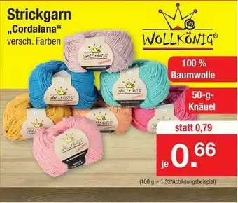 Zimmermann Strickgarn „cordalana” Angebot