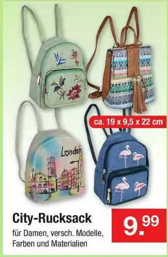 Zimmermann City-rucksack Angebot