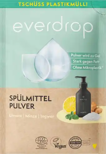 dm drogerie Everdrop spülmittel nachfüllpack Angebot