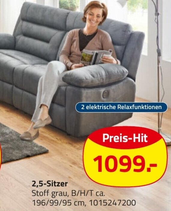 ROLLER 2,5-Sitzer Angebot