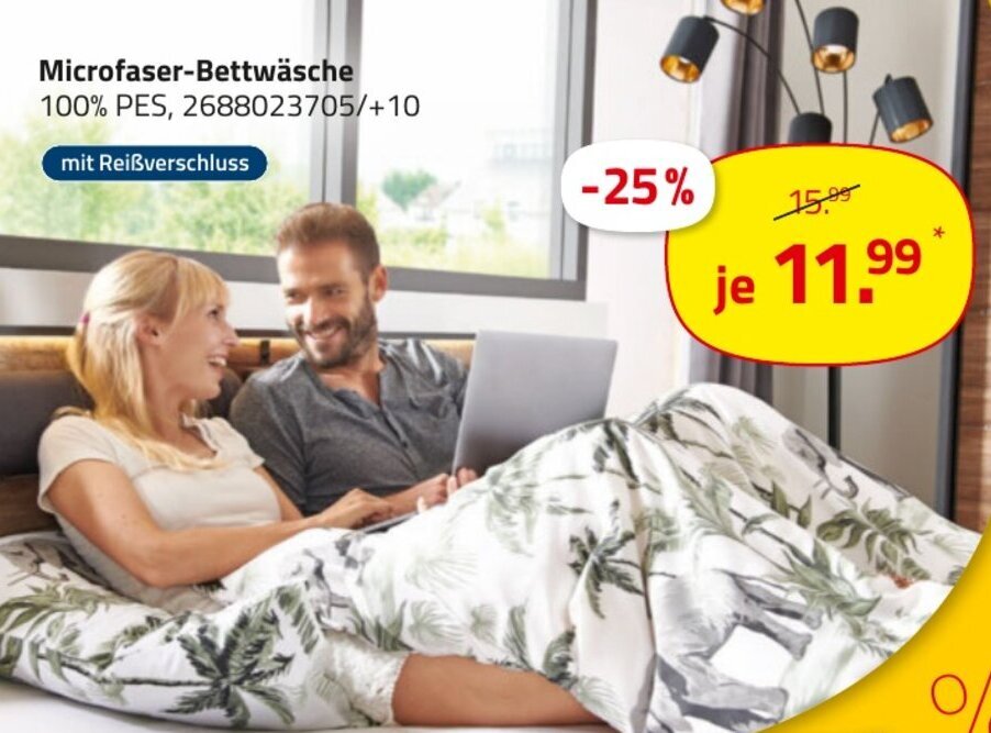 ROLLER Microfaser-Bettwäsche Angebot