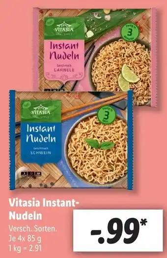 Lidl Vitasia Instant Nudeln 4x85g Angebot