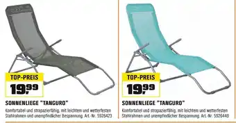 OBI SONNENLIEGE "TANGURO" Angebot