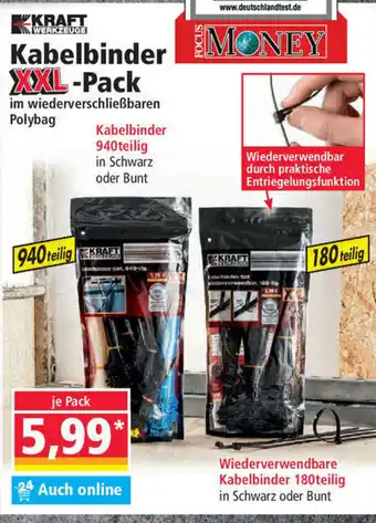 Norma Kabelbinder XXL Pack Angebot