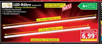 Norma LED Röhre Sockel G13 Angebot