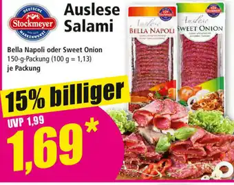 Norma Auslese Salami 150g Angebot