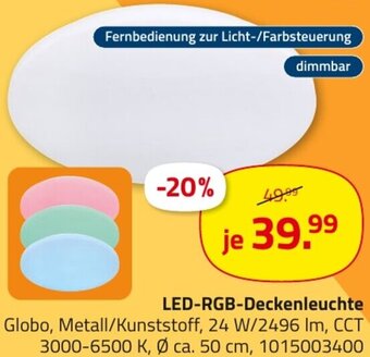 ROLLER LED-RGB-Deckenleuchte Angebot